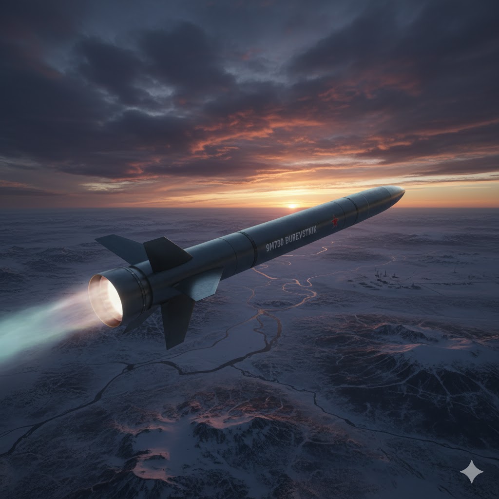 Russia Tests 9M730 Burevestnik Nuclear-Powered Cruise Missile