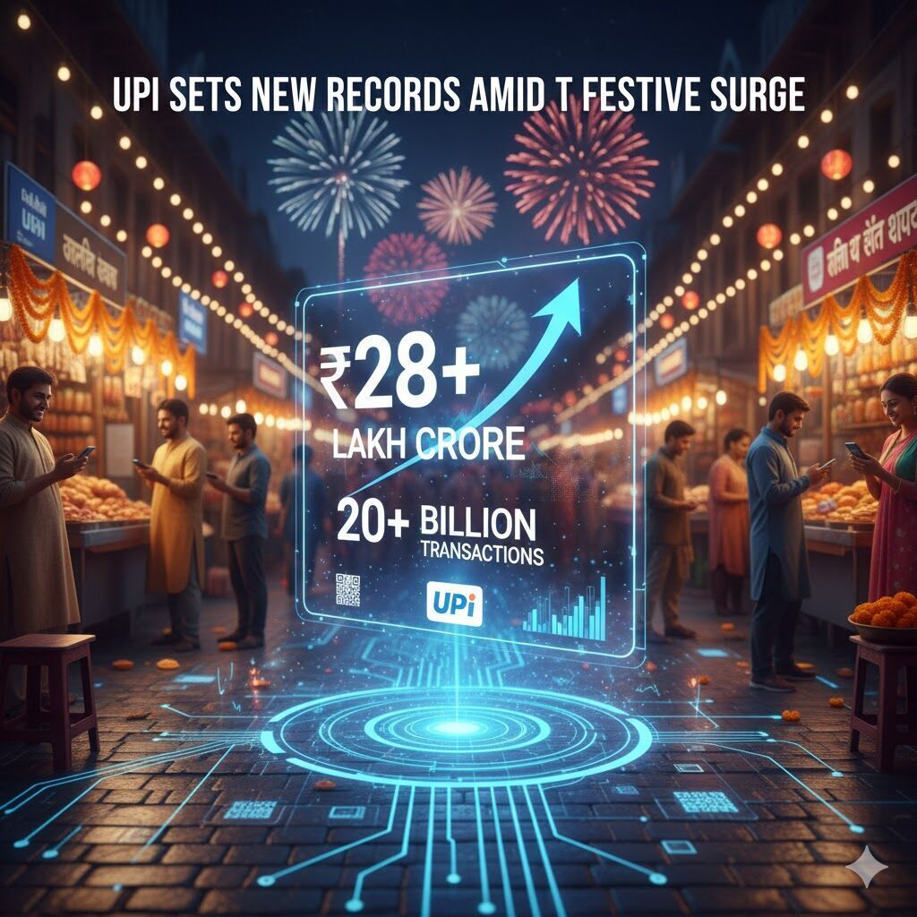 UPI Sets New Records Amidst Festive Surge