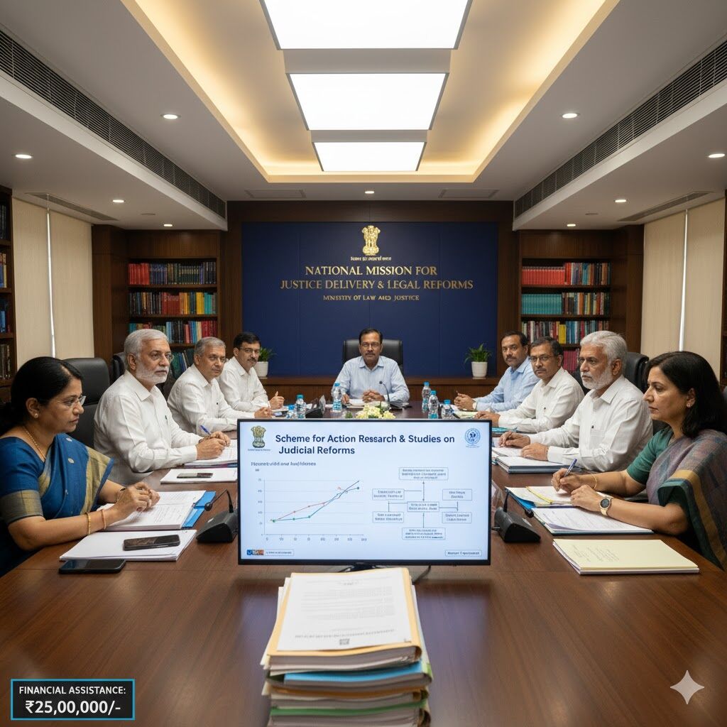 Scheme for Action Research and Studies on Judicial Reforms