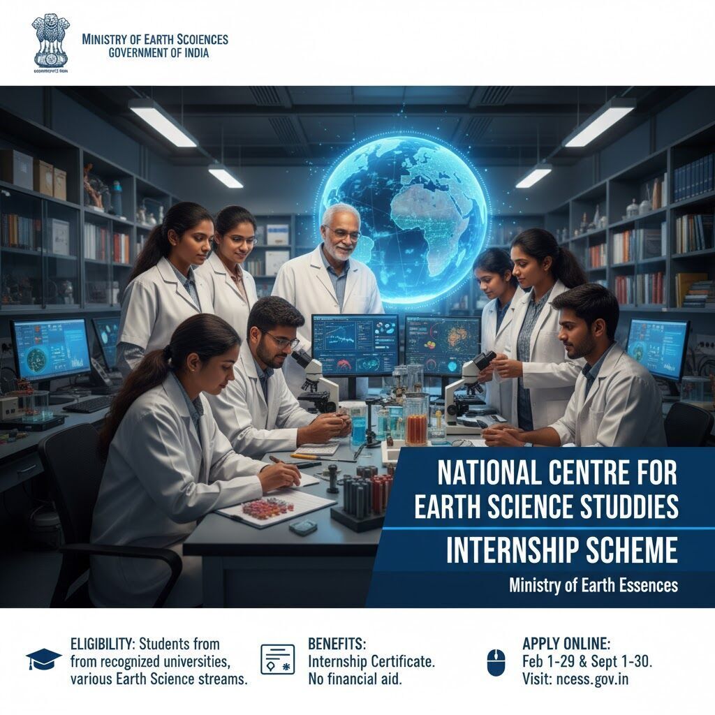 National Centre for Earth Science Studies Internship Scheme